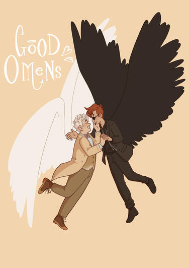 Crowley and Aziraphale